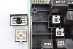 Key switches and key caps