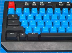 Front detail (alphanumeric keycaps replaced)
