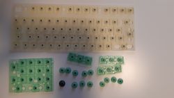 ISO model rubber domes