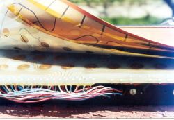 Side view of Datanetics membrane assembly