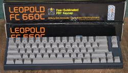 Black FC660C w/dark grey keycaps
