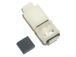 Magnet removed from the slider