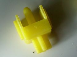 Mould letter on slider