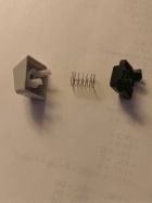 Switch internals showing two springs