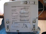Back of left half of an M15, with the label showing the Erase-Eaze options