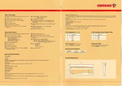 Brochure inside.