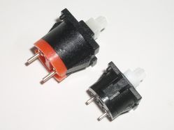 Complicated and low-profile, top view