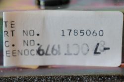 Spanish data entry keyboard date label