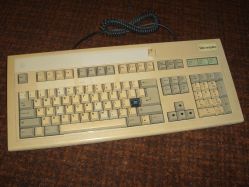 Keycap removed to show the switch