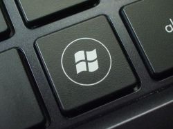 Windows key on an HP 210-4125sa netbook