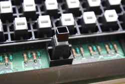 Space bar slider