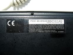 Rear label