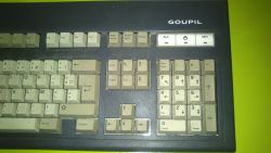 The rest of the keyboard