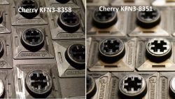 Comparison between Cherry KFN3-8351 and KFN3-8358 switches