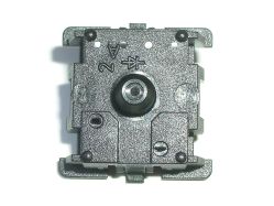 Base, bottom, showing LED/diode and jumper holes
