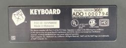 Label on the back