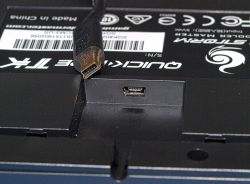 Mini USB port, mini USB connector