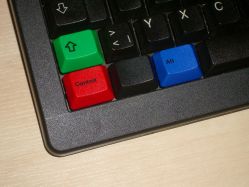 ISO Cherry MX–mount RGB modifiers (typical black legends)