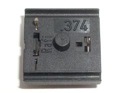 SPST alternate action base marked ".374"