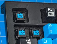 Cherry MX Blue switches