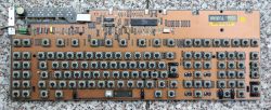 Nixie switches in a Nixdorf CT06-CT07/2 M Softkeys keyboard