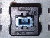 Omron B3G-S series, cyan