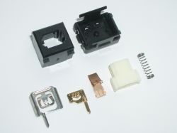 Switch components viewed from the top