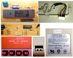 Various; the small IC is dated 9130, and the large IC is marked with the same codes exactly as SGI 9500829