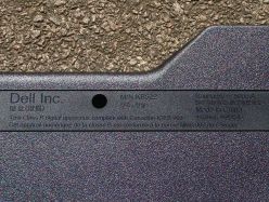 Model number is moulded into the case