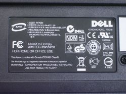 Main rear label