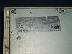 Rear label