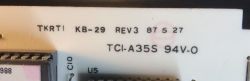 PCB back label