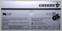 G80-1600 HAP sticker at backside