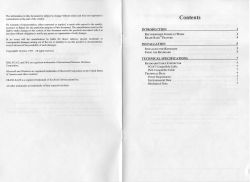 Contents