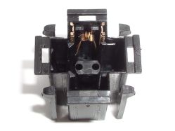 Switch contacts in place