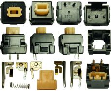 Amber version, fully disassembled