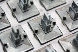Key switches close up