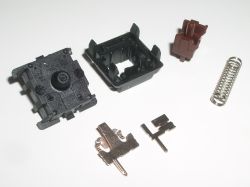 Fully disassembled MX Brown (bottom views)