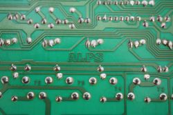 Alps identification on circuit board