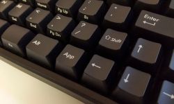 Close up showing App key