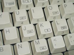 Monterey K110 keycaps; solid areas are achieved using nested lines