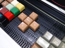 Assembled keyboard, no cover